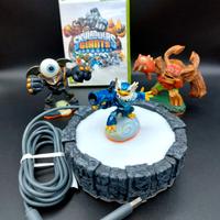 XBOX360 SKYLANDER GIANT + PORTAL + ACTION FIGURES