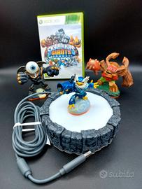 XBOX360 SKYLANDER GIANT + PORTAL + ACTION FIGURES