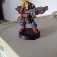 Warhammer 40000 dipinta a mano + VHS (modellismo)