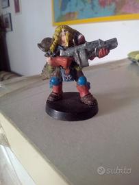 Warhammer 40000 dipinta a mano + VHS (modellismo)