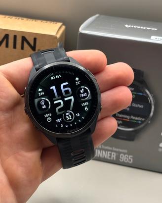 Garmin forerunner 965 Titanio