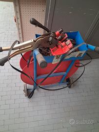 carrello per reggetta +1 scat fermagli intera 