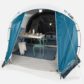 QUECHUA Tenda Campeggio FAMILY 4.1 FRESH&BLACK 4 P