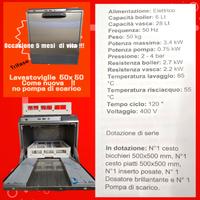 lavastoviglie bar / ristorante 