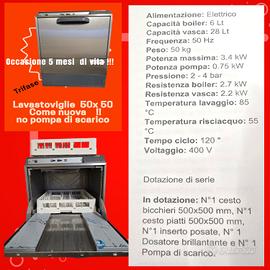 lavastoviglie bar / ristorante 