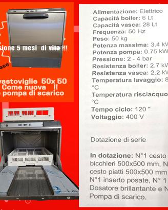 lavastoviglie bar / ristorante 
