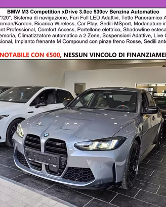 BMW M3 M3 Comp Tetto C.19" 20" Harman Kardon Car