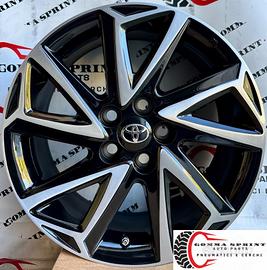 4 CERCHI IN LEGA ORIGINALI R16 TOYOTA YARIS NEW