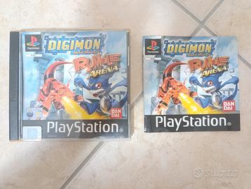 Digimon Rumble Arena PS1 PAL completo 