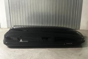 Box tetto auto althura breakout 650 litri nero luc