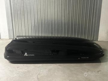 Box tetto auto althura breakout 650 litri nero luc