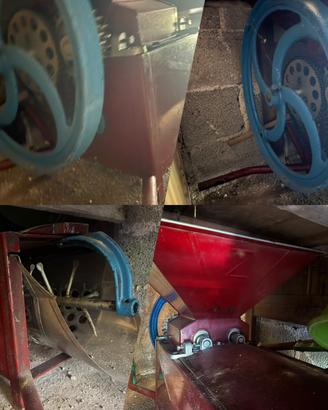 Diraspatrice manuale per uva / vino