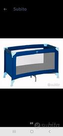 lettino pieghevole box