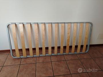 Rete singola a doghe, misura 80x190.