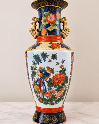 Vaso orientale in ceramica
