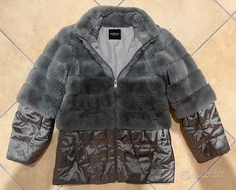 Giacca/Giubbotto GUESS XS Grigio con eco-pelliccia