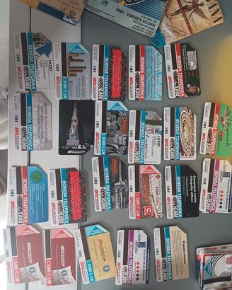 schede telefoniche da collezione 