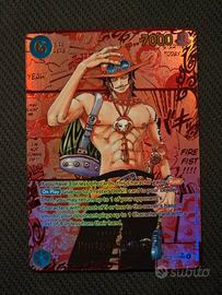 One Piece TCG – Ace Manga Rare OP13 – Nearmint