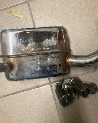 Vespa GS VS1 carburatore marmitta