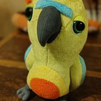peluche pappagallo 