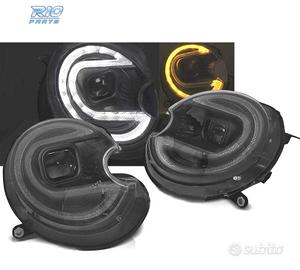 FARI XENON MINI COOPER 06-14 LED NERO