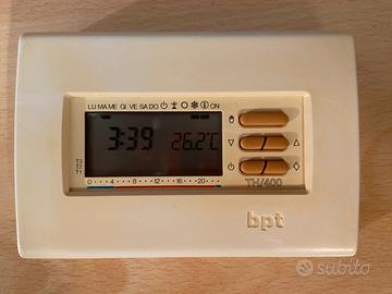 Cronotermostato digitale settimanale BPT TH400 BB