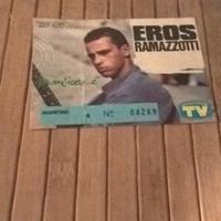 Ticket concerto Eros Ramazzotti