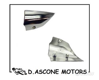 PROTEZIONE MARMITTA TMAX 500 530 2008 2016 CROMATO