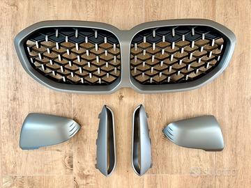 GRIGLIA FRONTALE LATERALE SPECCHIETTI BMW F40 135I
