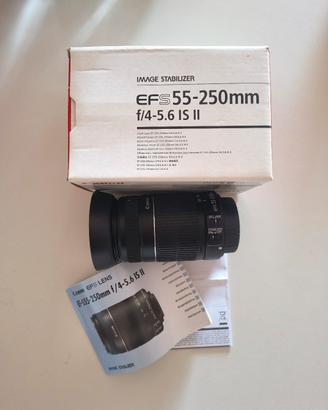 CANON Obiettivo 55-250 mm F/4-5.6 IS II