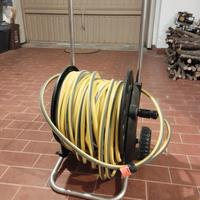 Carrello avvolgitubo più tubo
