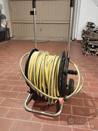 Carrello avvolgitubo più tubo