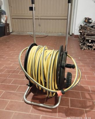 Carrello avvolgitubo più tubo