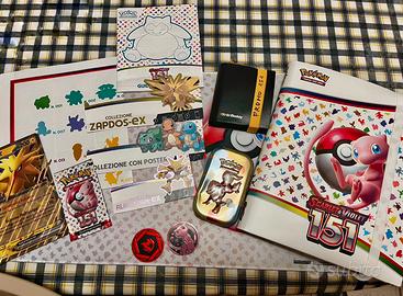 Pokémon 151 Master Set Completo Ita + Accessori