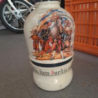 Bottiglione ceramica birra Landsenecht vintage