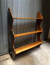 Piattaia in legno massello anni ‘50