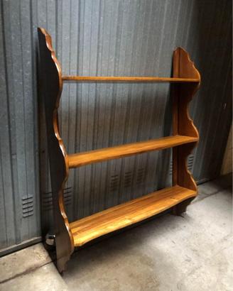 Piattaia in legno massello anni ‘50