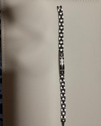 Bracciale uomo in acciao