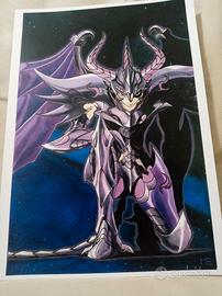 Quadro Radamante copic ciao su carta