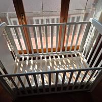 Lettino FOPPAPEDRETTI Lovely + Materasso Memory +