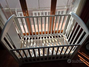 Lettino FOPPAPEDRETTI Lovely + Materasso Memory +