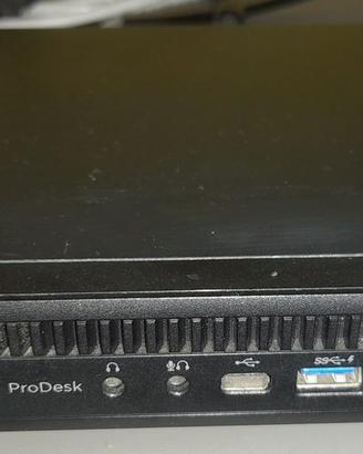 HP ProDesk 600 G2 Desktop Mini 8GB RAM, 250 NVM M2