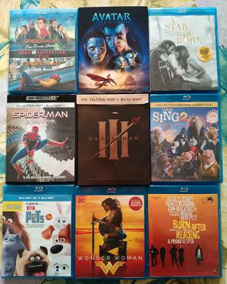 Blu-ray spiderman avatar star Is Born D'Artagnan