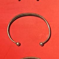 bracciali antichi  in argento etnia africana