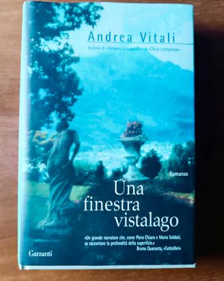 Libro Romanzo Andrea Vitali Una Finestra Vistalago