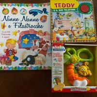 Libri  per bambini nnonna nanne + giochi