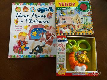 Libri  per bambini nnonna nanne + giochi