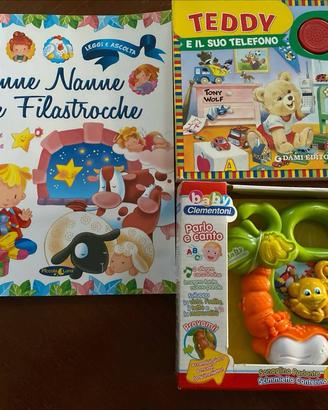 Libri  per bambini nnonna nanne + giochi