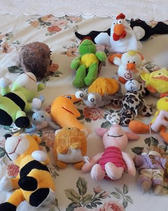 set peluches  vari animali  