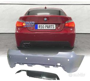 PARAURTI POSTERIORE BMW E60 07-10 LOOK M PDC